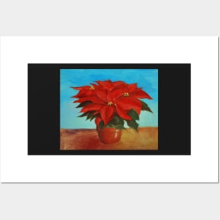 Christmas plant Posters and Art